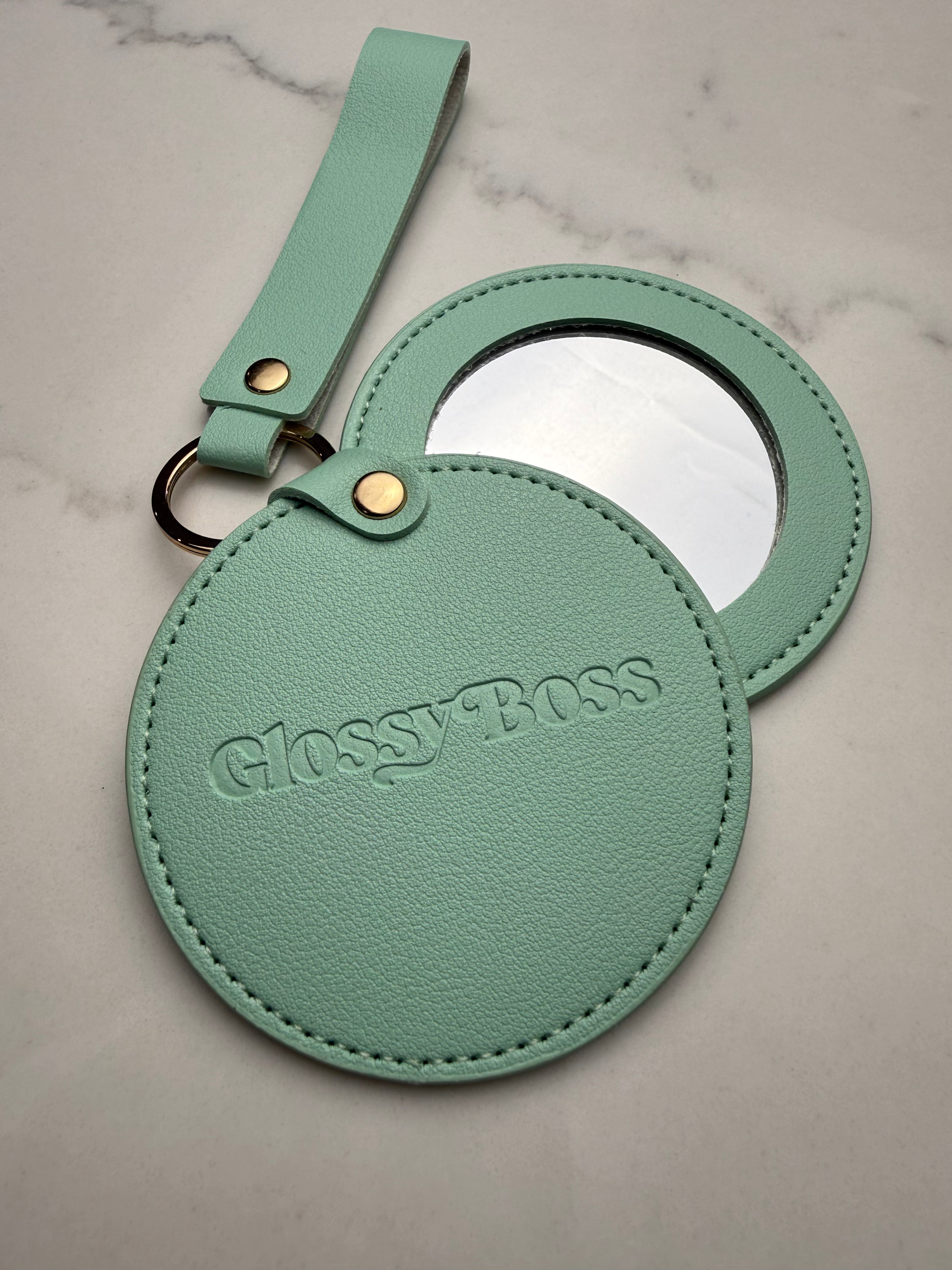 Compact Mirror Keyring